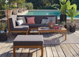 salon jardin canapé