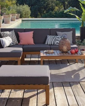 salon jardin canapé