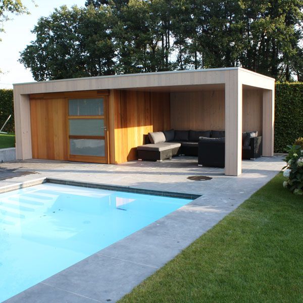 Poolhouse référence : woodstar poolhouse Monaco